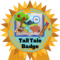 Tall Tale Story-Writing Workshop Badge